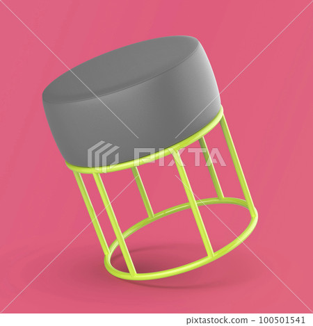 Colorful leather stool Colorful leather stool 100501541