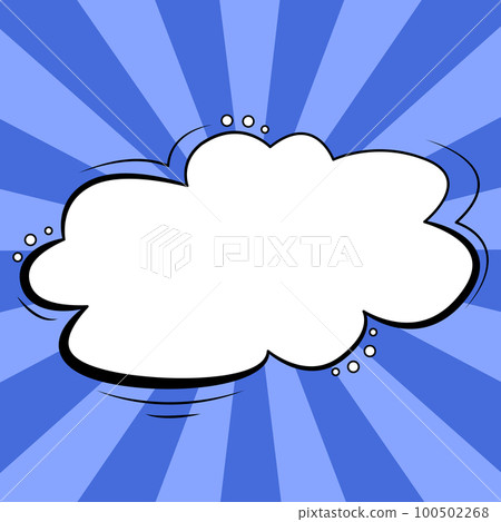 Comic Speech Bubble With Copy Space And Colorful Doodles. Design Of Empty Template In Explosion Framework Representing Social Media Messaging And Connecting. Comic Speech Bubble With Copy Space And Colorful Doodles. Design Of Empty Template In Explosion Framework Representing Social Media Messaging And Connecting. 100502268