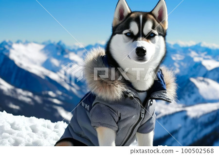 Husky on sale winter coat