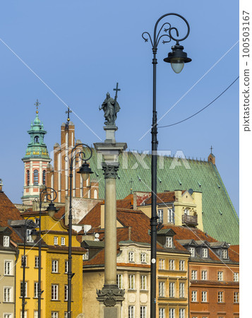 Warsaw Historic Center / Sigismund's Pillar / Warsaw, Poland Warsaw Historic Center / Sigismund's Pillar / Warsaw, Poland 100503167