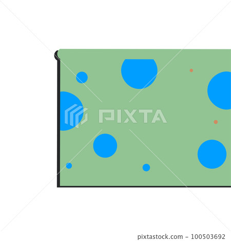 Comics Bright Colored Design Background. Beautiful Photo Set With Bubbles For Collage, Funny Cute Comic Photos Collection For Kids, Drawing. Vector illustration. 100503692