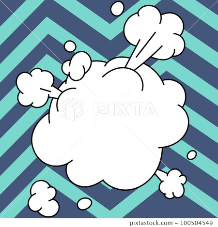 Comics Design Frames. Photo Frame Set With Explosion Bubbles For Add Collage, Funny Cute Comic Photos Collection For Promotion 100504549