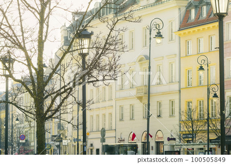 Warsaw Krakow Suburb Street / Warsaw, Poland 100505849