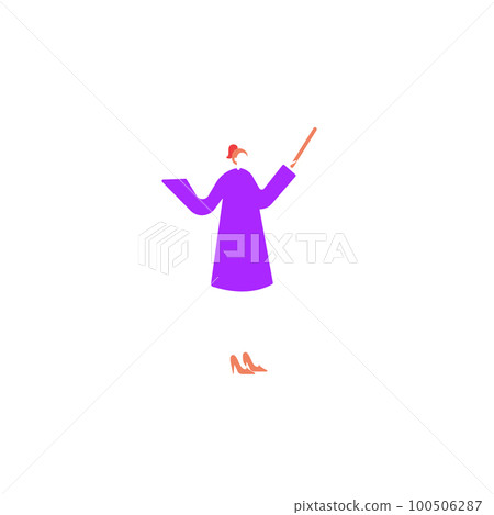 Businesswoman Pointing At Blank Placard While Making Crucial Announcement. Woman Showing Board With New Ideas And Strategies For Business Marketing. Businesswoman Pointing At Blank Placard While Making Crucial Announcement. Woman Showing Board With New Ideas And Strategies For Business Marketing. 100506287