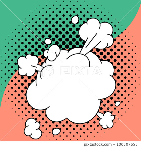 Comic Speech Bubble With Copy Space And Colorful Doodles. Design Of Empty Template In Explosion Framework Representing Social Media Messaging And Connecting. Comic Speech Bubble With Copy Space And Colorful Doodles. Design Of Empty Template In Explosion Framework Representing Social Media Messaging And Connecting. 100507653