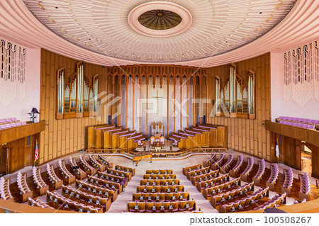 Interior view of the Boston Avenue United Methodist Church 100508267