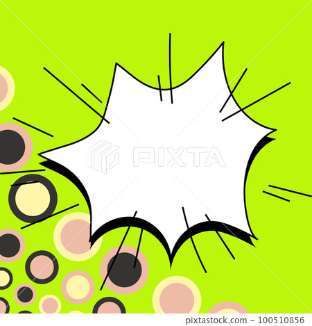 Comic Speech Bubble With Copy Space And Colorful Doodles. Design Of Empty Template In Explosion Framework Representing Social Media Messaging And Connecting. Comic Speech Bubble With Copy Space And Colorful Doodles. Design Of Empty Template In Explosion Framework Representing Social Media Messaging And Connecting. 100510856