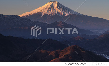 (Yamanashi Prefecture) Observation of Mt. Mt. Mt. Mt. 100511589