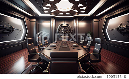 a conference room with many chairs and lights on the ceiling, as if it's not ready for work a conference room with many chairs and lights on the ceiling, as if it's not ready for work 100515848