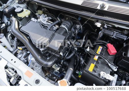 Compact car engine room (new car) 100517688