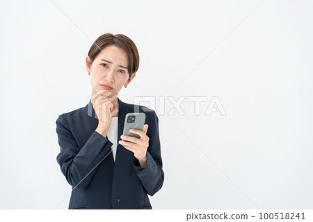 商界女性智能手機擔憂 100518241