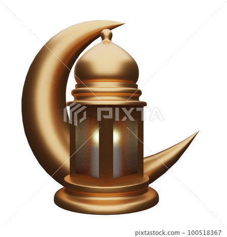 3d rendering of islamic decoration 100518367