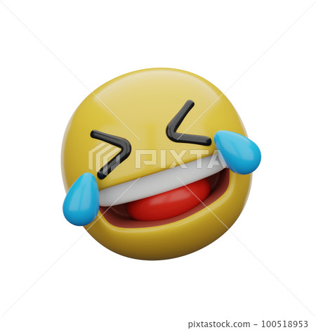 3d emoji Rolling on the Floor Laughing 100518953