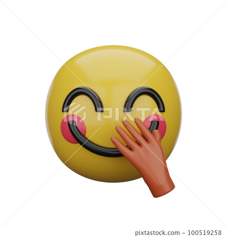 3d emoji Face with Hand Over Mouth 3d emoji Face with Hand Over Mouth 100519258