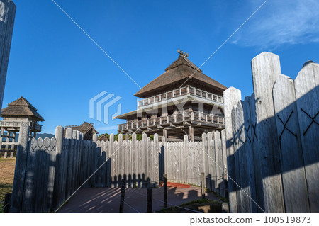 Saga Yoshinogari Ruins North inner enclosure main shrine Saga Yoshinogari Ruins North inner enclosure main shrine 100519873