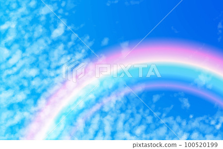 藍天、彩虹和雲 06 規模雲 藍天、彩虹和雲 06 規模雲 100520199