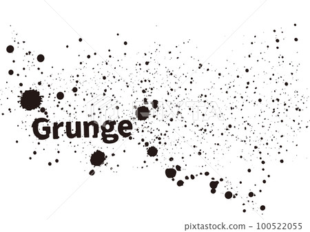 Move it! Designer vector grunge ink splatter 100522055