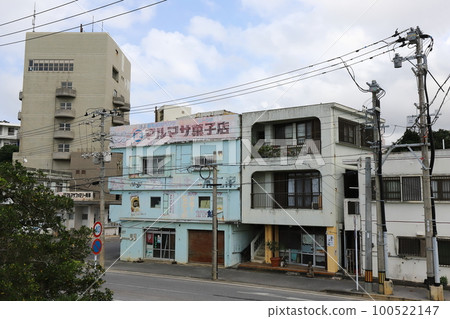沖繩縣宮古島市宮古島平良區街景 100522147