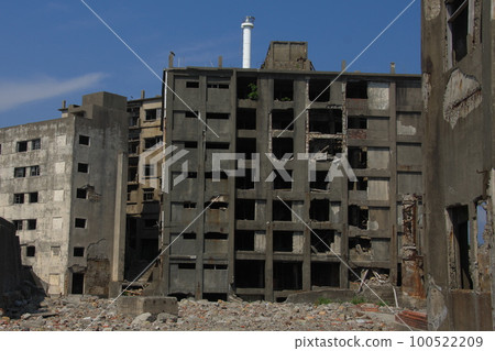 軍艦島日本最古老的 RC 結構公寓 軍艦島日本最古老的 RC 結構公寓 100522209