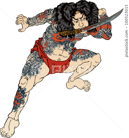 Popular Water Margin Heroes One Hundred and... - Stock Illustration ...