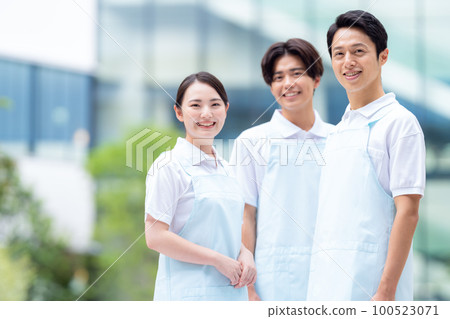 Caregiver, helper, nurse, medical photography cooperation "LINK FOREST" 100523071