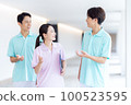 Caregiver, helper, nurse, medical photography cooperation "LINK FOREST" 100523595