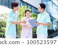 Caregiver, helper, nurse, medical photography cooperation "LINK FOREST" 100523597