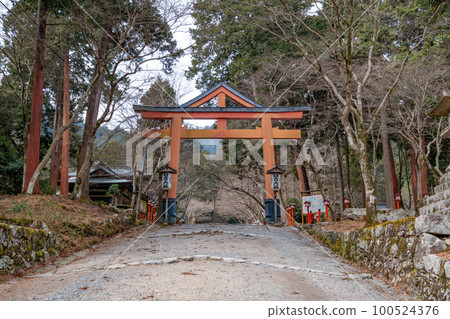 Hiyoshi Taisha Nishimoto Shrine Sanno Torii Gate Otsu City, Shiga Prefecture 100524376