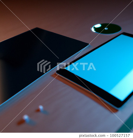 Materials of businessmen who work using smartphones and tablets placed on the table Materials of businessmen who work using smartphones and tablets placed on the table 100527157