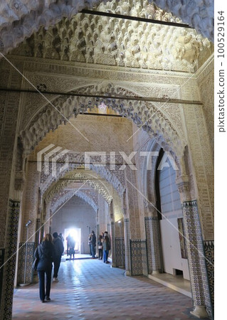 Nasrid Palace of the Alhambra, Antechamber of the Kings' Palace of the Lion Nasrid Palace of the Alhambra, Antechamber of the Kings' Palace of the Lion 100529164