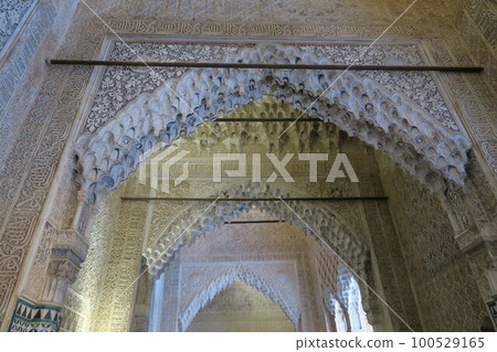 Nasrid Palace of the Alhambra, Antechamber of the Kings' Palace of the Lion Nasrid Palace of the Alhambra, Antechamber of the Kings' Palace of the Lion 100529165