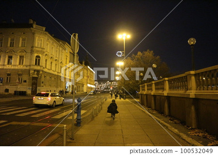 croatian town scenery croatian town scenery 100532049