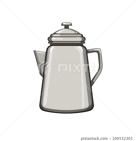 machine percolator pot coffee cartoon vector illustration machine percolator pot coffee cartoon vector illustration 100532301