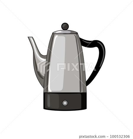 cup percolator pot coffee cartoon vector illustration cup percolator pot coffee cartoon vector illustration 100532306