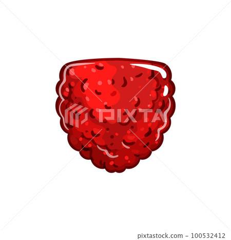 raspberry jelly candy cartoon vector illustration raspberry jelly candy cartoon vector illustration 100532412