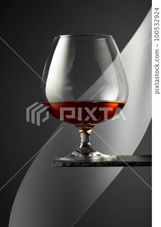 Snifter of brandy. Snifter of brandy. 100532924