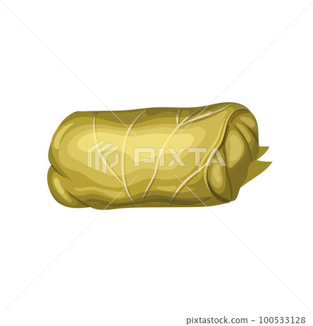 dolma cuisine food cartoon vector illustration 100533128