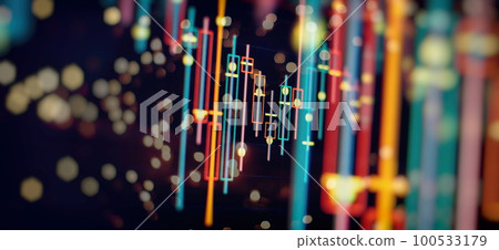 Investment and trading, stocks and finance in crisis 100533179