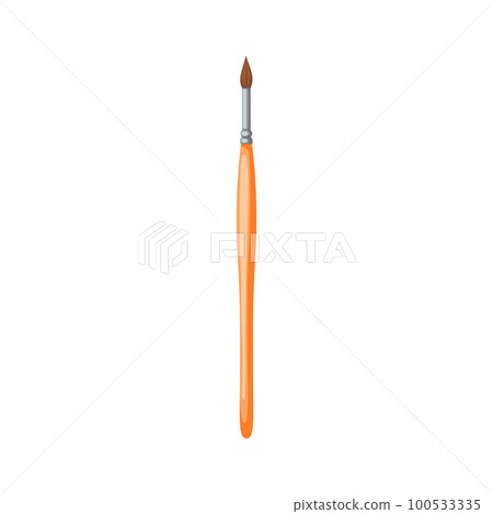 oil artist paint brush cartoon vector illustration oil artist paint brush cartoon vector illustration 100533335