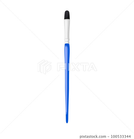 drawing artist paint brush cartoon vector illustration 100533344