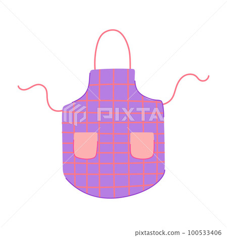 uniform apron kitchen cartoon vector illustration uniform apron kitchen cartoon vector illustration 100533406