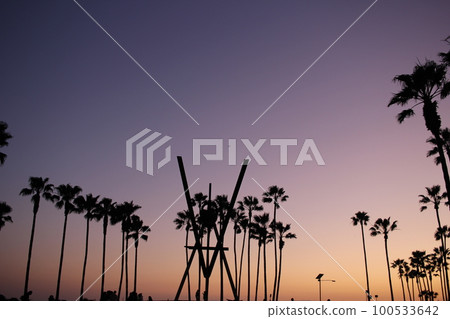 LA sunset LA sunset 100533642