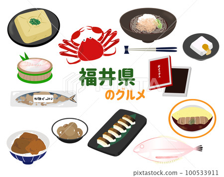 Fukui prefecture's food, specialties, specialties 100533911