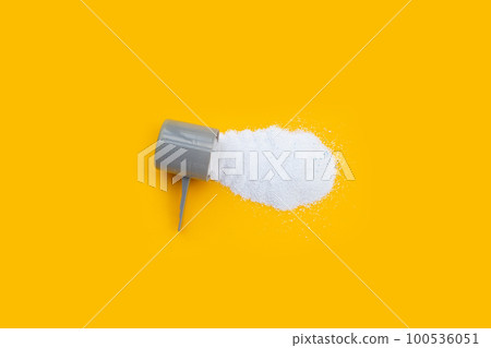 Detergent powder for clothes washing. Laundry concept. Detergent powder for clothes washing. Laundry concept. 100536051