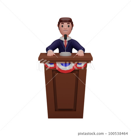 3d rendering of presidents day 100538464