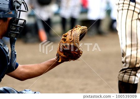 Baseball catcher Baseball catcher 100539309