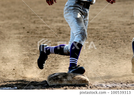 baseball baserunning baseball baserunning 100539313