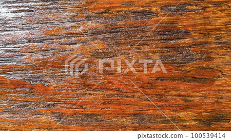 Close up view of red wooden texture background 100539414