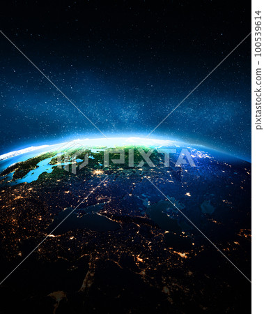 Earth world from space 100539614