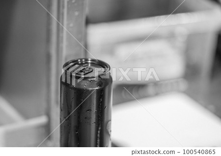 beer drink can in production in a brewery beer drink can in production in a brewery 100540865
